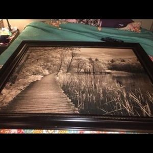 Big hanging wall picture